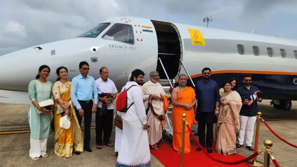 Embraer Legacy 650 private plane added to Dr K Prakash Shetty s family