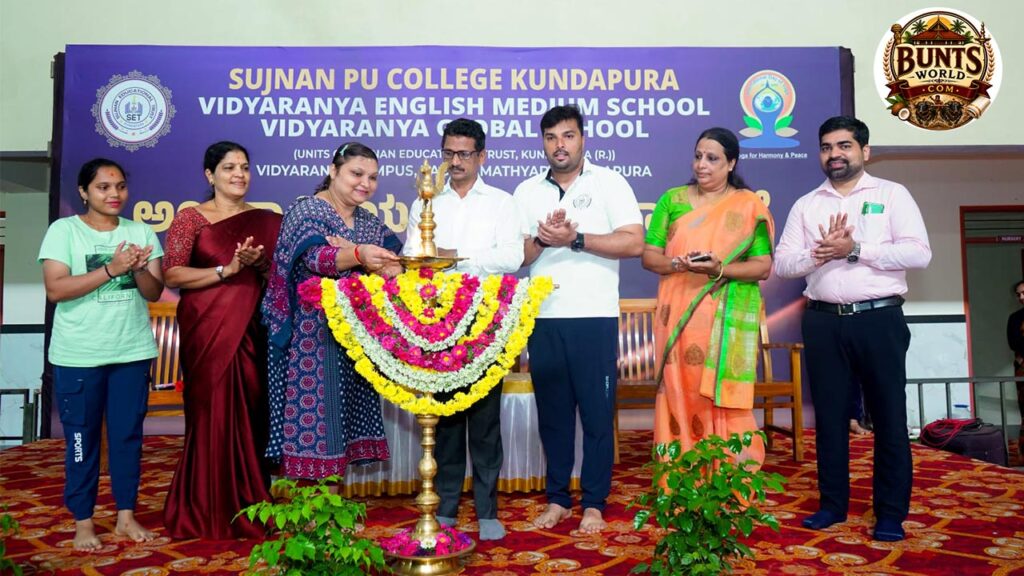 International Yoga Day celebrated at Sujnan Educational Trust