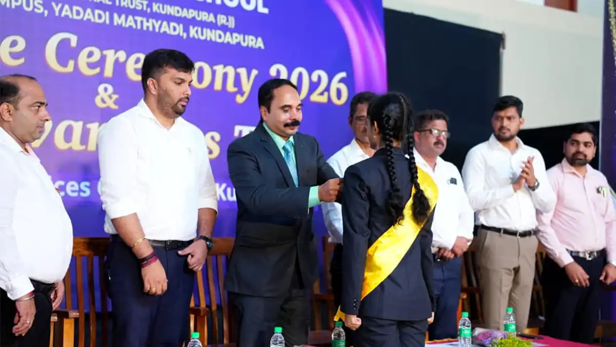 Student Parliament Formed at Vidyaranya School Judge Highlights the Importance of Leadership