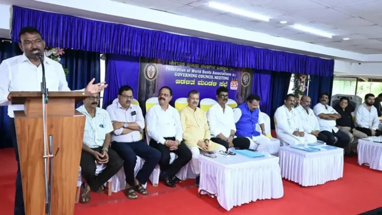 bunt community upliftment shashidhar shetty baroda statement